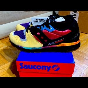 saucony Azura multi gum Men’s 11 brand new